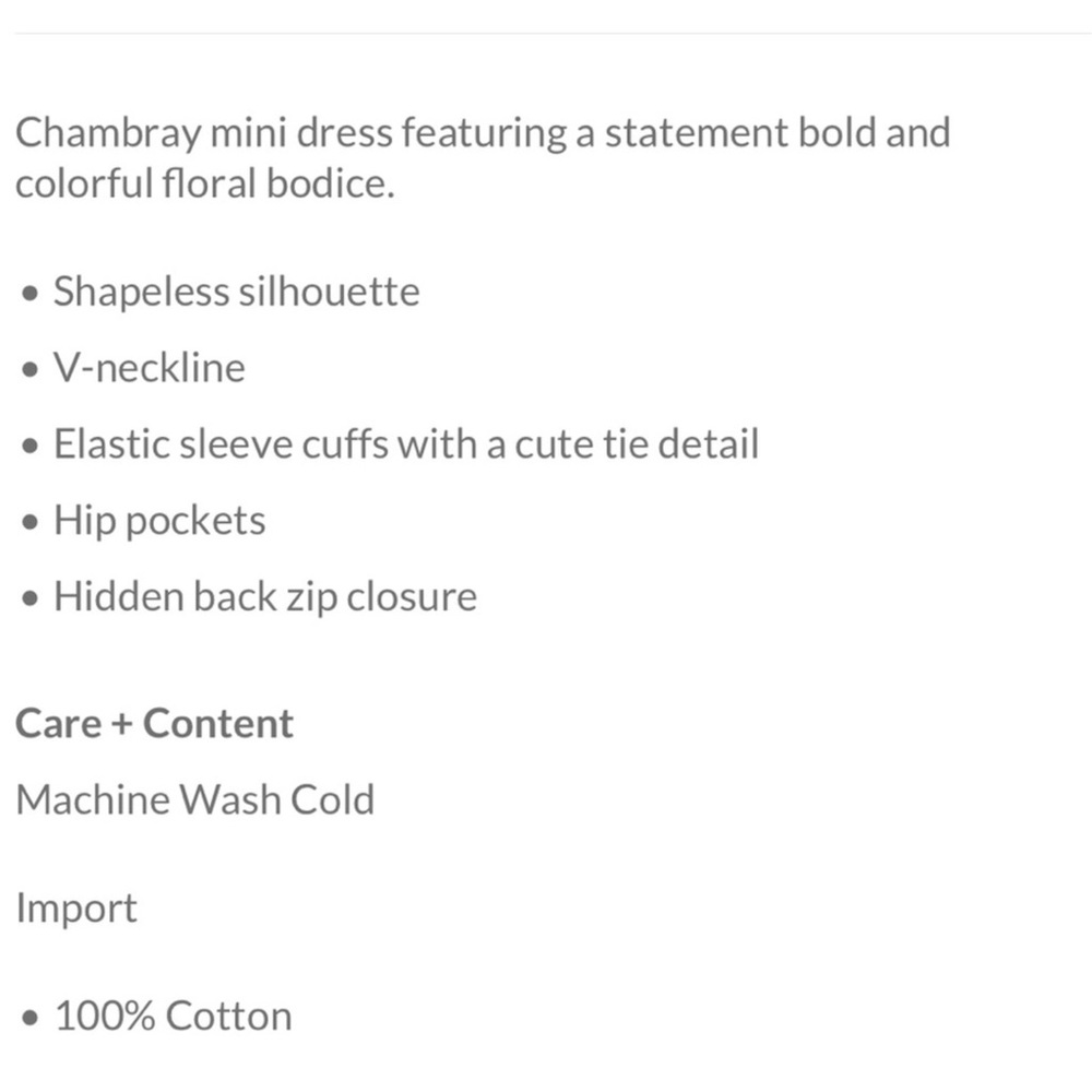 Free People Oaxaca Chambray Embroidered Dress - Picture 13 of 15